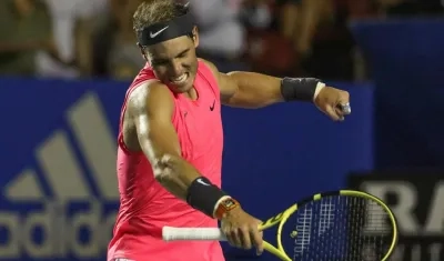 Rafa Nadal, tenista español. 