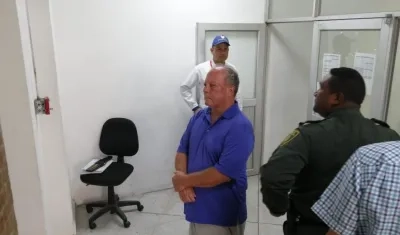 Alan Ross Thiefault, capturado.