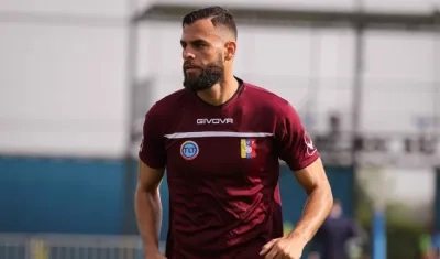 Jhon Chancellor, jugador de la Selección Venezuela. 