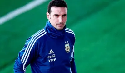 Lionel Scaloni, técnico de Argentina. 