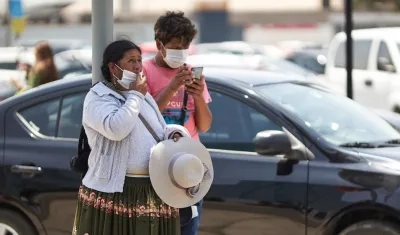 Imagen de ciudadanos en Perú.