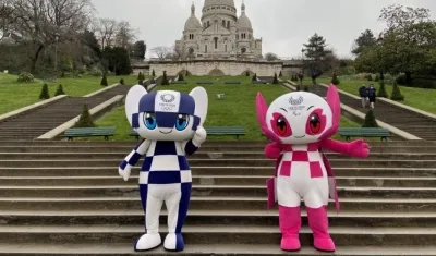 Mascotas de los Juegos Olímpicos.