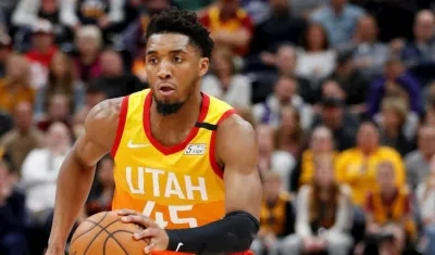Donovan Mitchell, jugador de los Jazz de Utah. 