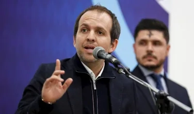 Ernesto Lucena, ministro de Deportes de Colombia. 