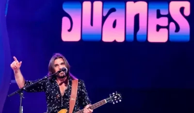 El cantante colombiano Juanes.