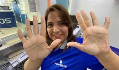 Zoila Medrano, asesora de superGIROS.