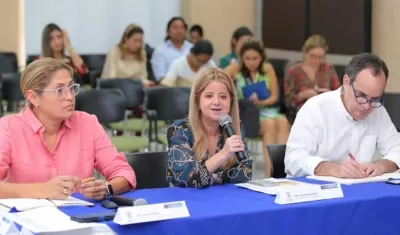 La Gobernadora Elsa Noguera
