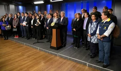 El Presidente de la República, Iván Duque.