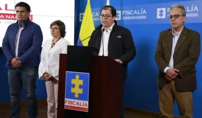 El Fiscal General de la Nación, Francisco Barbosa.