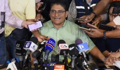 Humberto Mendoza, Secretario de Salud (e).