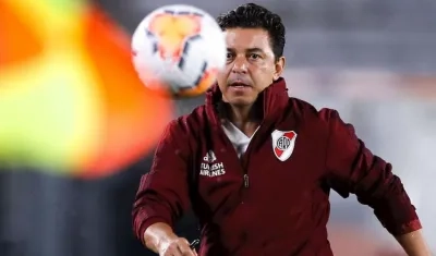 Marcelo Gallardo, técnico de River Plate. 