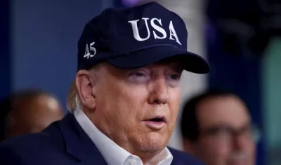 Donald Trump, presidente de los Estados Unidos.