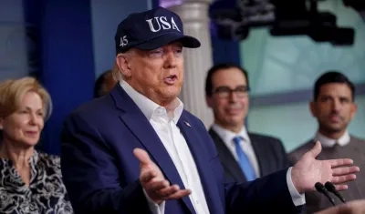 Donald Trump, presidente de los Estados Unidos.