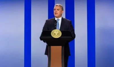 El Presidente de la República, Iván Duque.