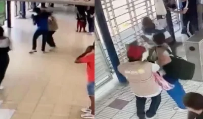 Momentos de las dos agresiones.