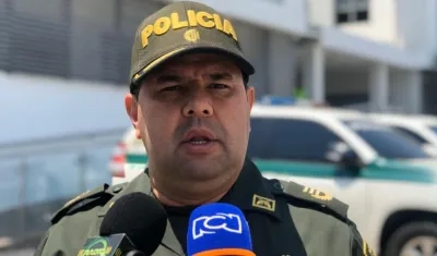 Yecid Peña, comandante operativo de la Mebar.
