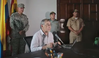 El alcalde de Cartagena, William Dau Chamat.