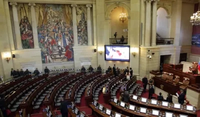 Imagen del Senado de Colombia.