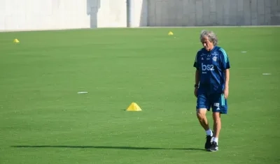 Jorge Jesús, DT del Flamengo de Brasil.