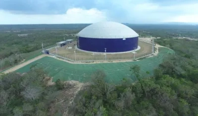 Este es el megatanque de 7 de Abril.