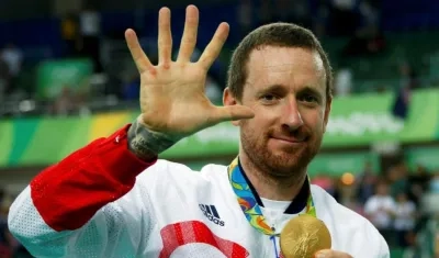 Bradley Wiggins, ciclista británico. 