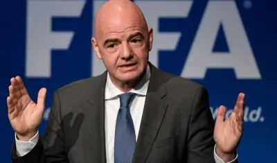 Gianni Infantino, presidente de la FIFA. 