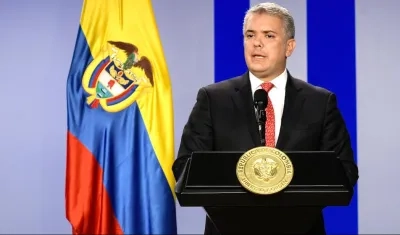 Iván Duque, Presidente de Colombia.