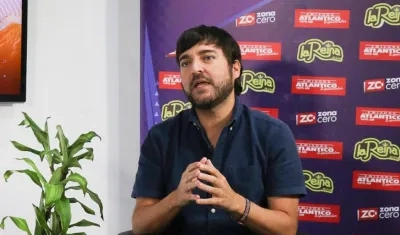 El Alcalde de Barranquilla, Jaime Pumarejo.