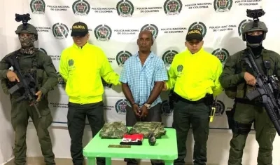 Alias 'Tomasito', tras ser capturado.