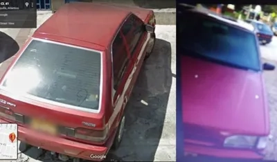 Este es el vehículo hurtado.