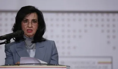 Claudia Blum, canciller de Colombia.