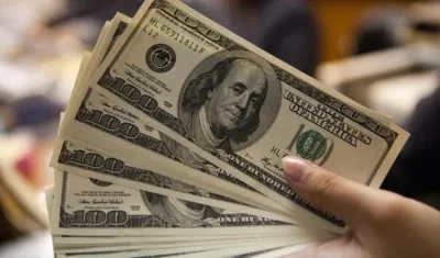 El precio del dólar cerró este miércoles en 4.158 pesos.