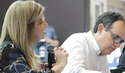 La Gobernadora del Atlántico, Elsa Noguera.