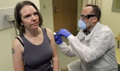 La estadounidense Jennifer Haller.