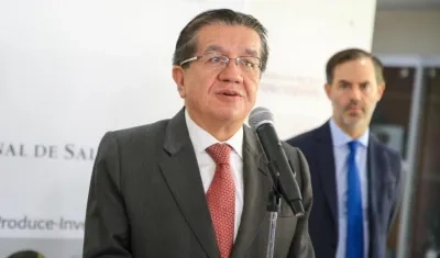 El Ministro de Salud, Fernando Ruiz.
