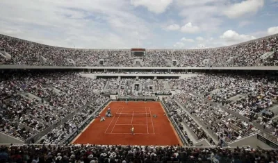 Cancha central del Roland Garros. 