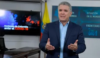 El Presidente de la República, Iván Duque.