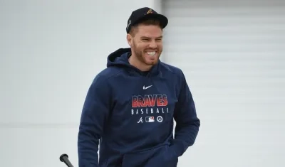 Freddie Freeman, jugador de los Bravos. 