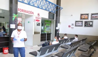 Oficina estará en cuarentena.