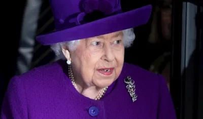 Reina Isabel II de Inglaterra.