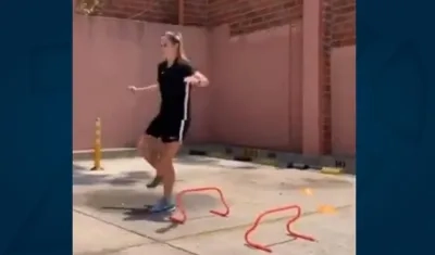 Las Tiburonas en entrenamiento.