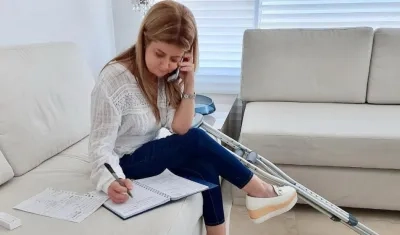 La Gobernadora del Atlántico, Elsa Noguera.