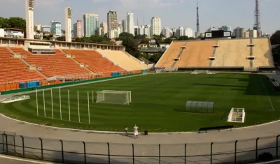 Estadio Pacaembú. 