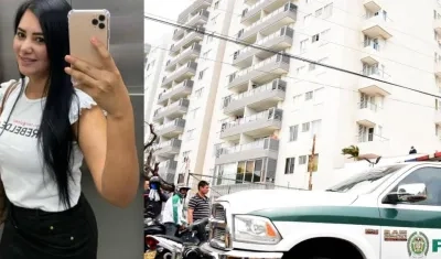 Edifico donde se produjo la muerte de Jennifer Gómez Marín, tras caerse del 9 piso.