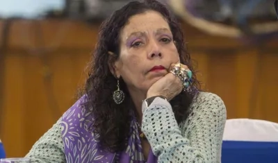 La vicepresidenta de Nicaragua, Rosario Murillo.