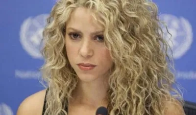 La cantante barranquillera Shakira.