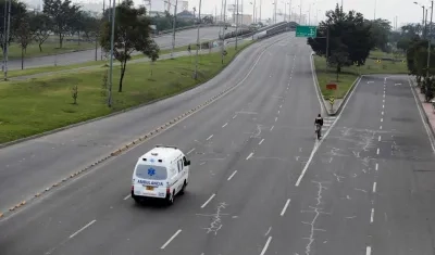 Las calles de Bogotá.
