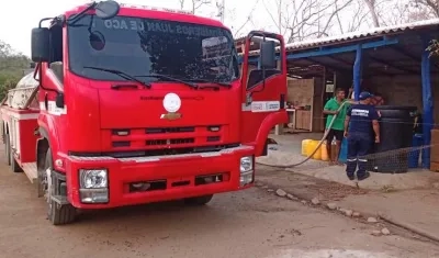 Abastecimiento de agua en lugares apartados del Atlántico.