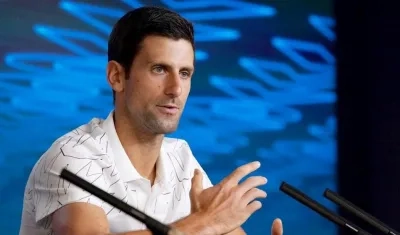 El serbio Novak Djokovic.
