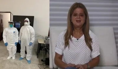 Trajes especiales para personal de la salud, anuncia la Gobernadora Elsa Noguera.